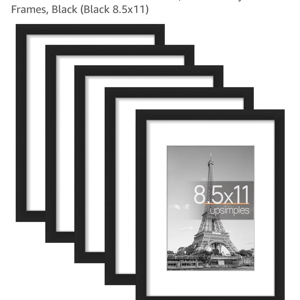 Set of 5 Picture Frames
